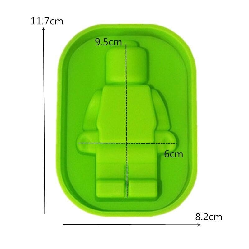 Foremki do ciastek w kształcie klocków Lego (zestaw 6 sztuk) Tytuł domyślny Cuisine Pratique Polska