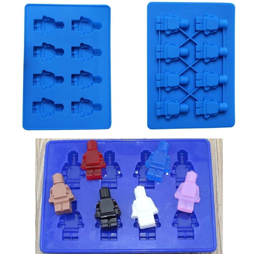 Foremki do ciastek w kształcie klocków Lego (zestaw 6 sztuk) Tytuł domyślny Cuisine Pratique Polska