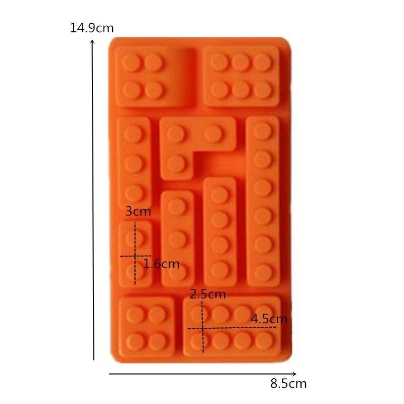 Foremki do ciastek w kształcie klocków Lego (zestaw 6 sztuk) Tytuł domyślny Cuisine Pratique Polska