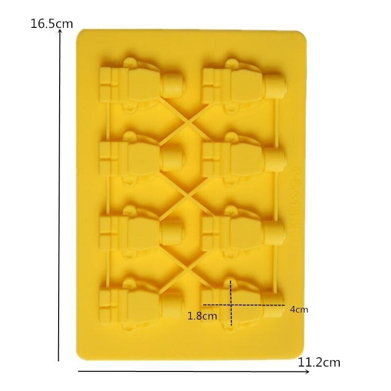Foremki do ciastek w kształcie klocków Lego (zestaw 6 sztuk) Tytuł domyślny Cuisine Pratique Polska