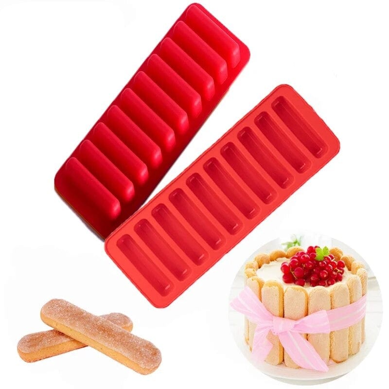 Forma do ciasta Boudoirs Czerwony Cuisine Pratique Polska