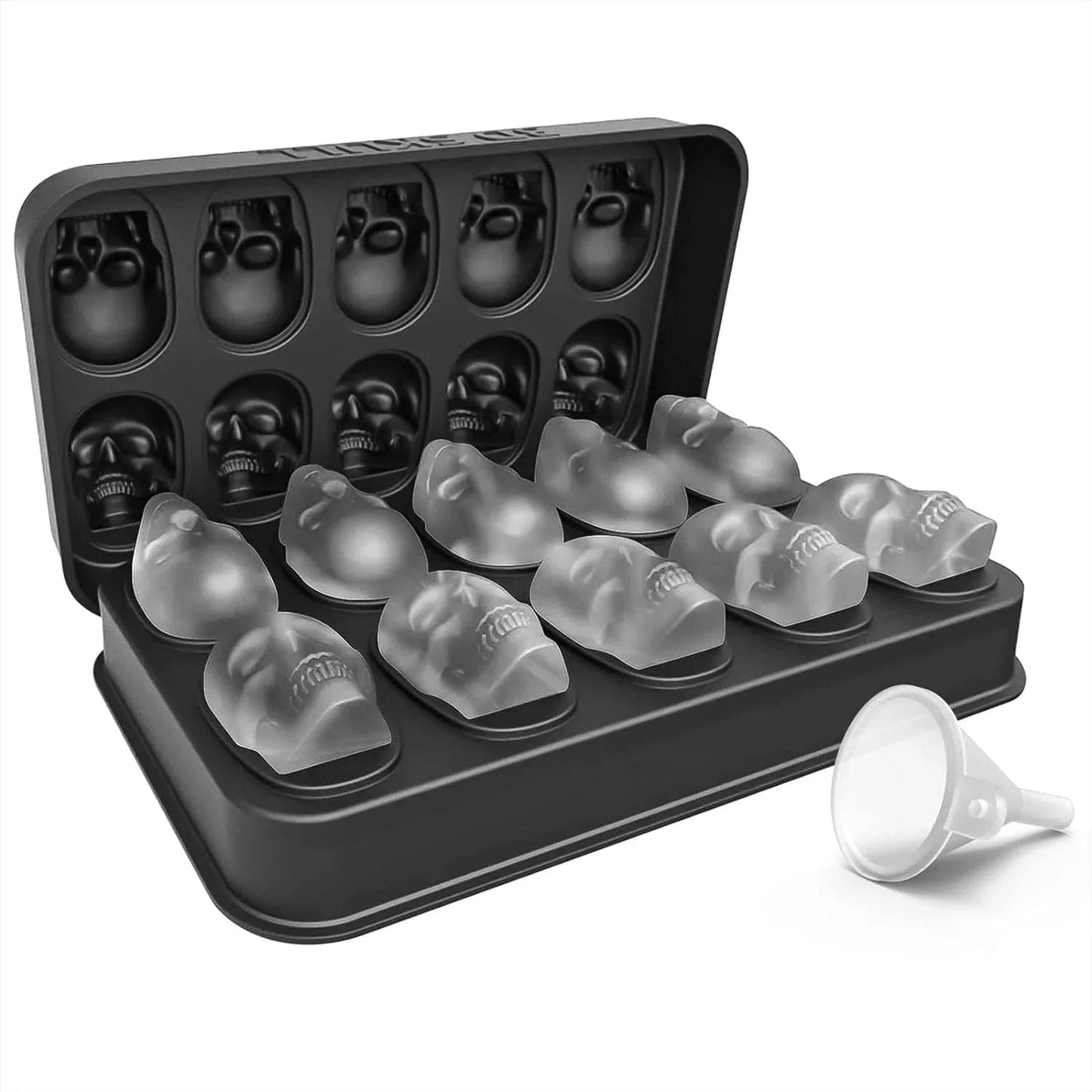 Forma do kostek lodu Czaszka 10 przegródek Tytuł domyślny Cuisine Pratique Polska