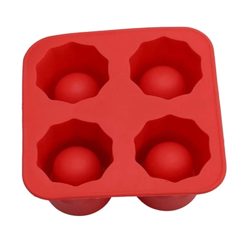 Forma do kostek lodu Czerwony Cuisine Pratique Polska
