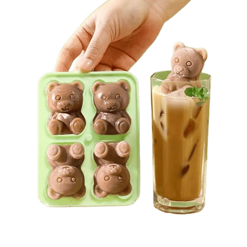 Forma do kostek lodu z niedźwiedziem Tytuł domyślny Cuisine Pratique Polska