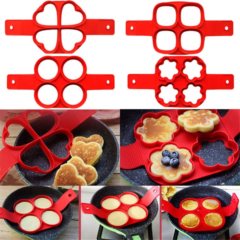 Formy do naleśników i ciast, opakowanie 4 szt. Cuisine Pratique Polska