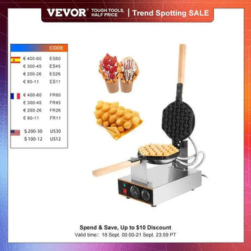 Gofrownica elektryczna ze stali nierdzewnej - 4 gofry Stany Zjednoczone Cuisine Pratique Polska