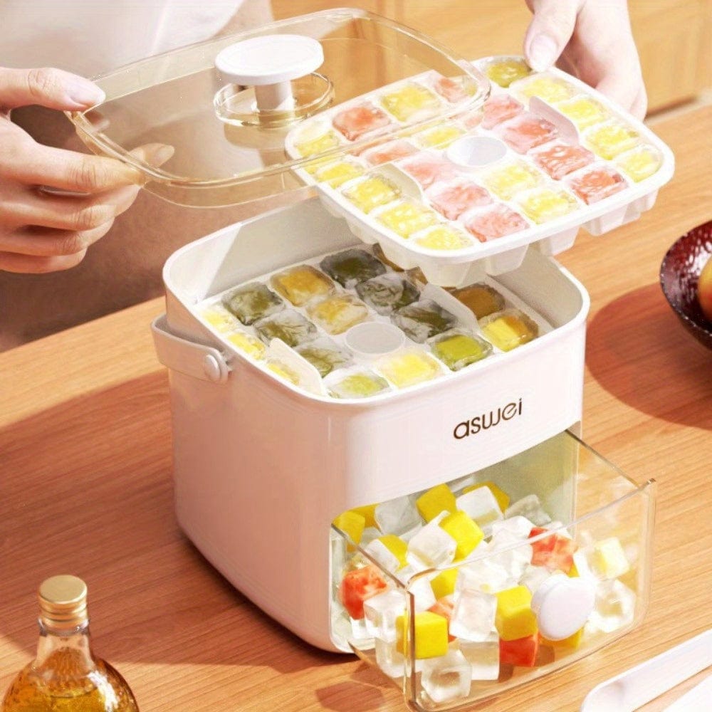 Innowacyjna i kreatywna przenośna kostkarka do lodu Tytuł domyślny Cuisine Pratique Polska