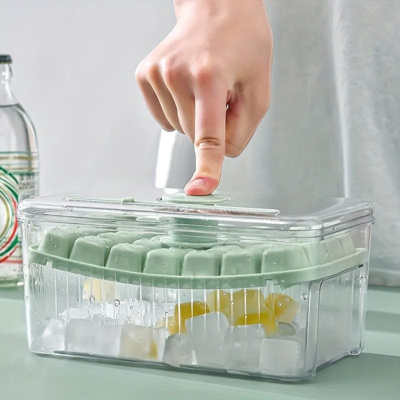 Inteligentna tacka na kostki lodu z łyżką i pudełkiem do przechowywania Cuisine Pratique Polska