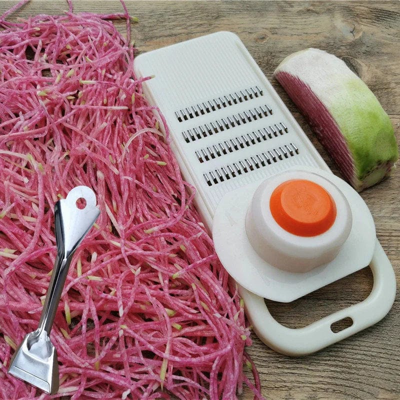 Japońska mandolina 5 w 1 Biały Cuisine Pratique Polska