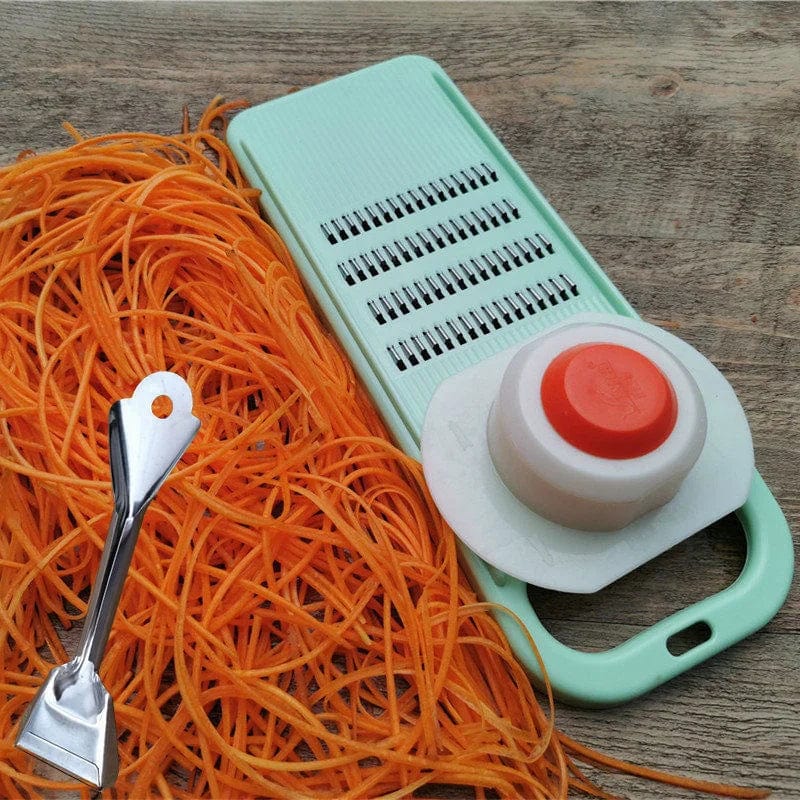 Japońska mandolina 5 w 1 Zielony Cuisine Pratique Polska
