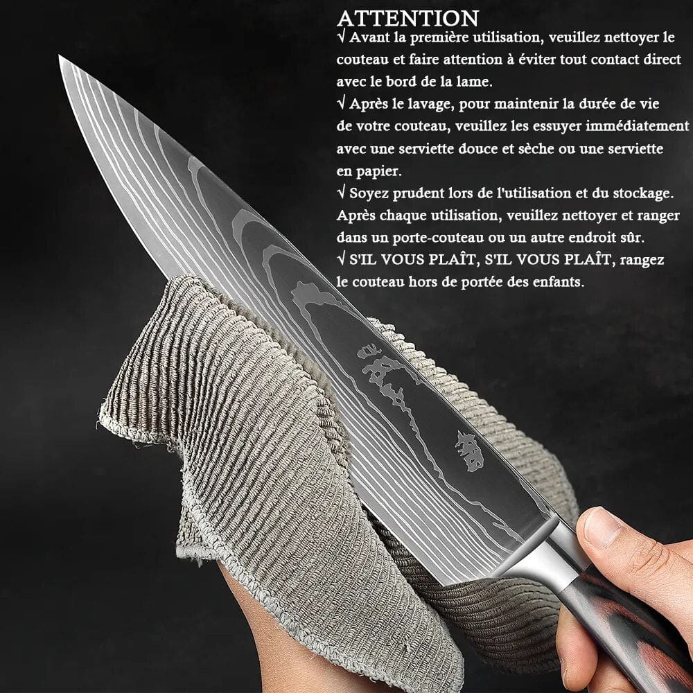 Japoński nóż kuchenny Cuisine Pratique Polska