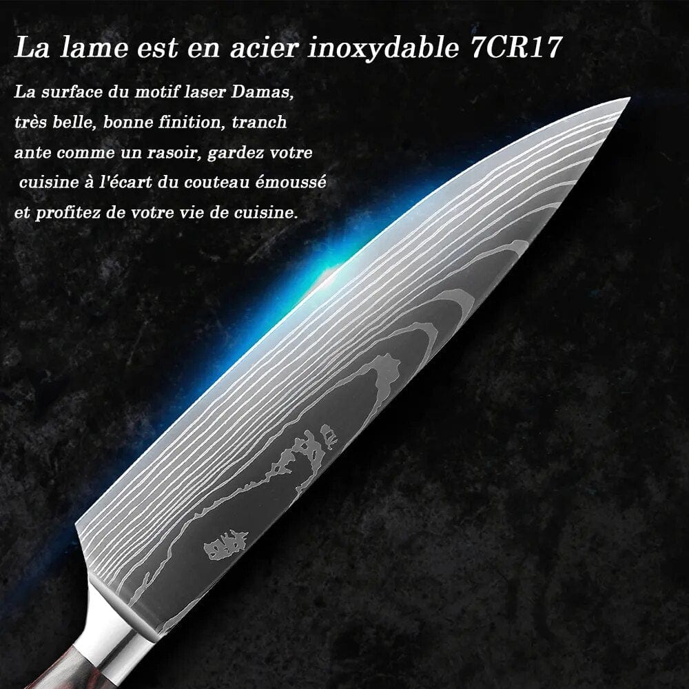 Japoński nóż kuchenny Cuisine Pratique Polska