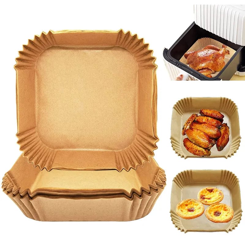 Jednorazowe arkusze do frytownicy powietrznej (50/100 arkuszy) Cuisine Pratique Polska