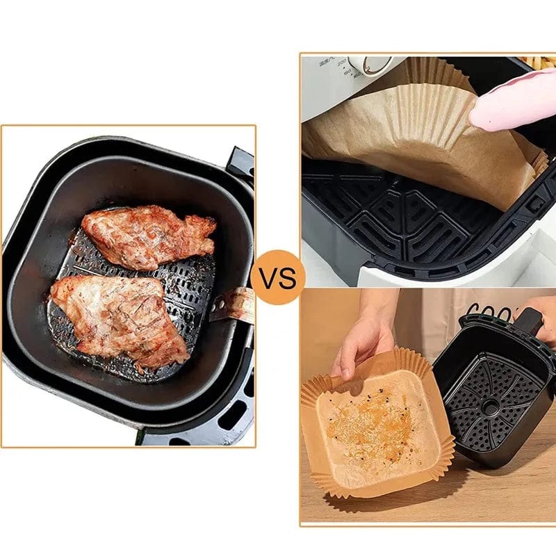 Jednorazowe arkusze do frytownicy powietrznej (50/100 arkuszy) Cuisine Pratique Polska