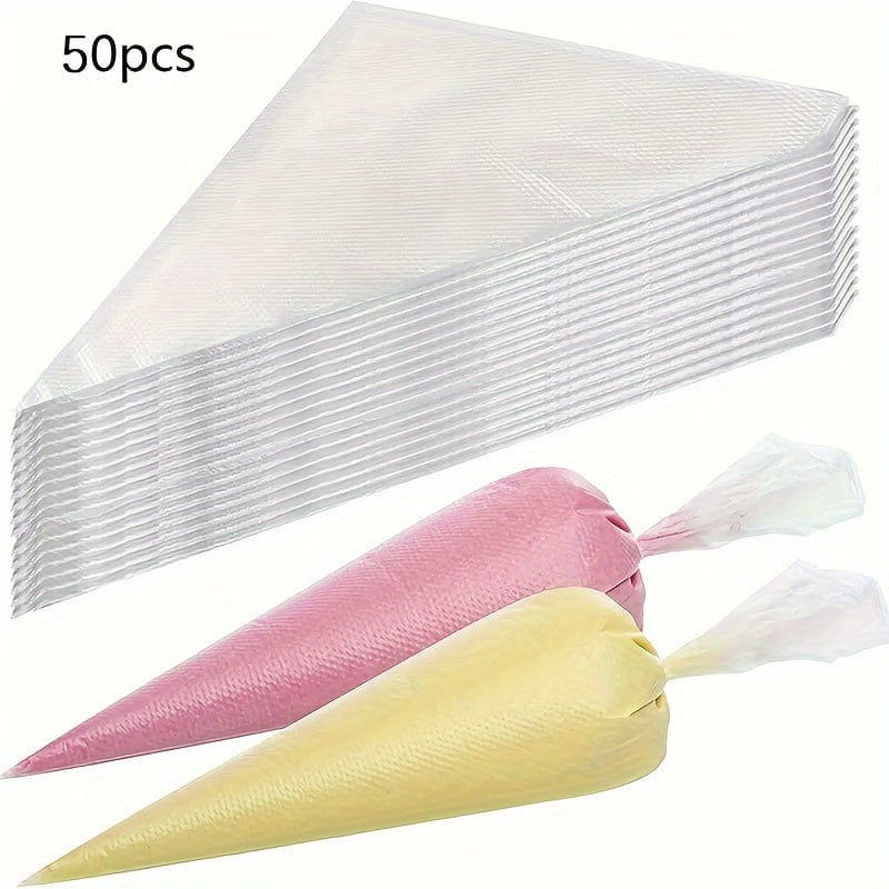 Jednorazowe torebki na ciasto 50 saszetek Cuisine Pratique Polska