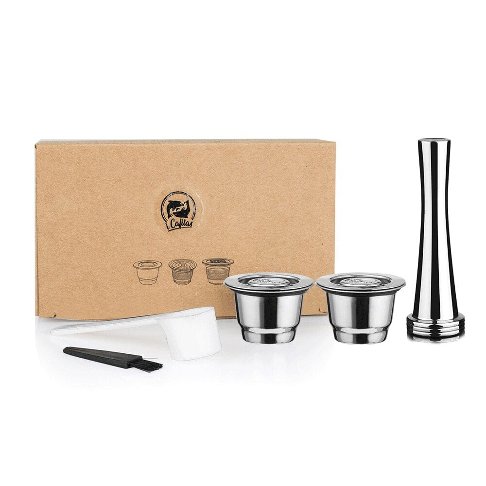 Kapsułki Nespresso wielokrotnego użytku 2 kapsułki + 1 filiżanka Cuisine Pratique Polska