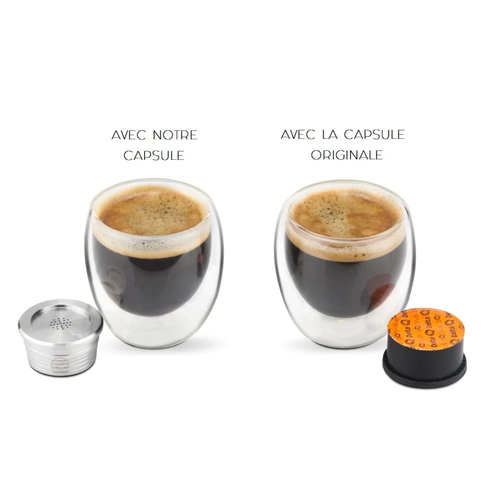 Kapsułki wielokrotnego użytku do Delta Q NDIQ7323, Lavazza EP Mini i AAA 3A-C225 Cuisine Pratique Polska