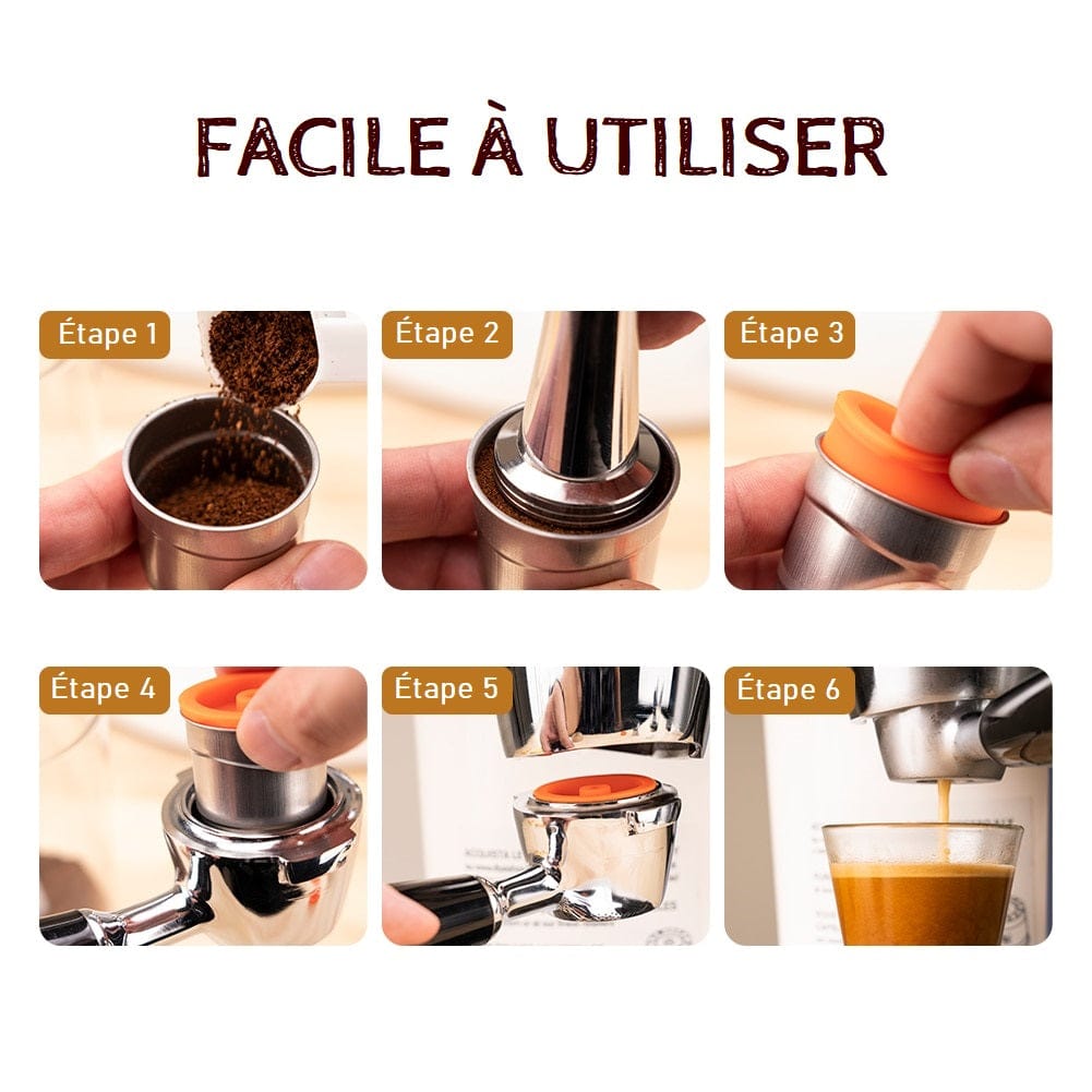 Kapsułki wielokrotnego użytku do Illy X7.1, Y3.2 i Y5 Cuisine Pratique Polska