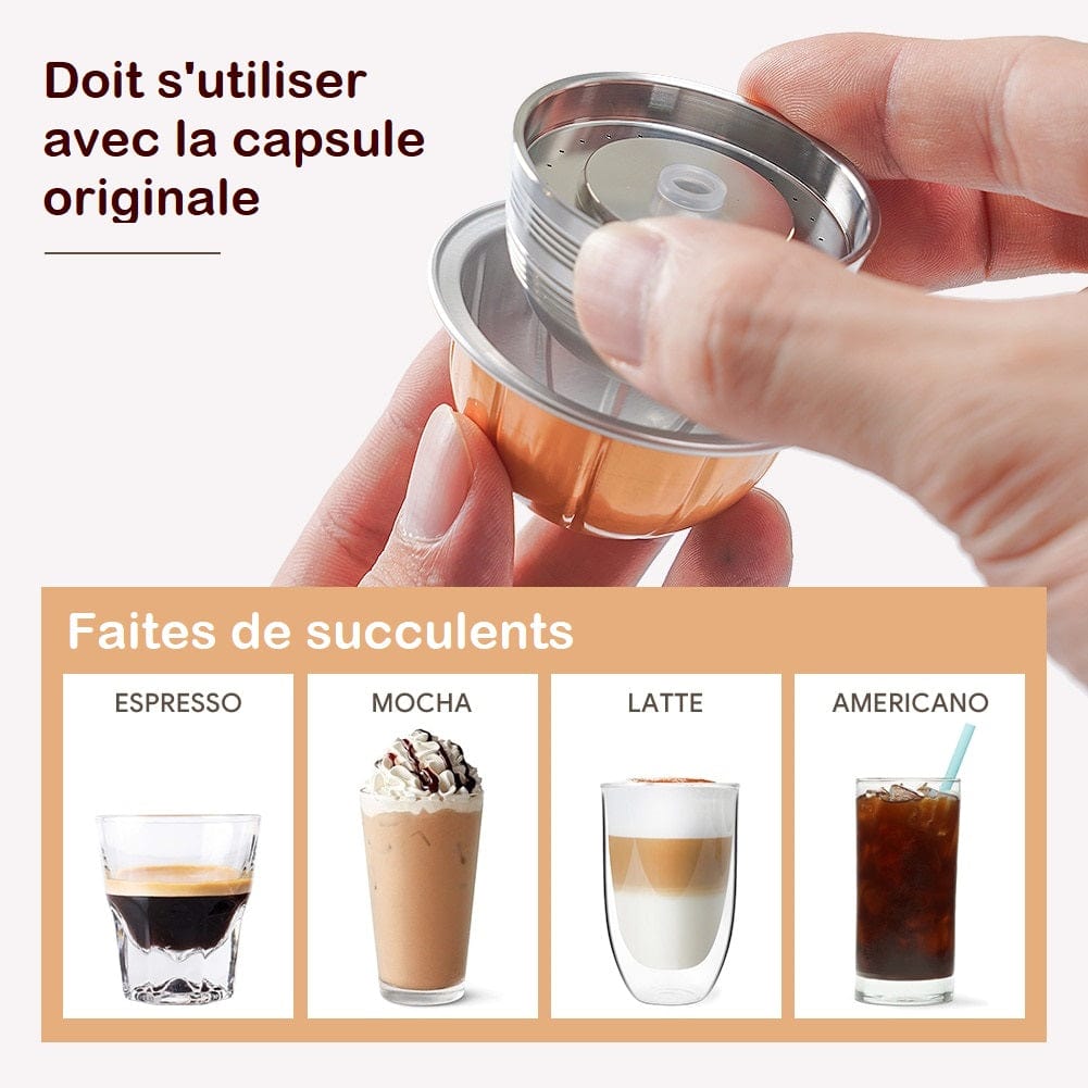 Kapsułki wielokrotnego użytku do Vertuo Next by Nespresso Cuisine Pratique Polska