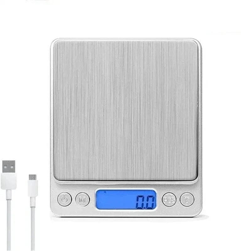 Kieszonkowa cyfrowa waga kuchenna z podświetlanym wyświetlaczem LCD USB (wbudowany akumulator) Cuisine Pratique Polska