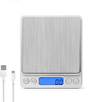 Kieszonkowa cyfrowa waga kuchenna z podświetlanym wyświetlaczem LCD USB (wbudowany akumulator) Cuisine Pratique Polska