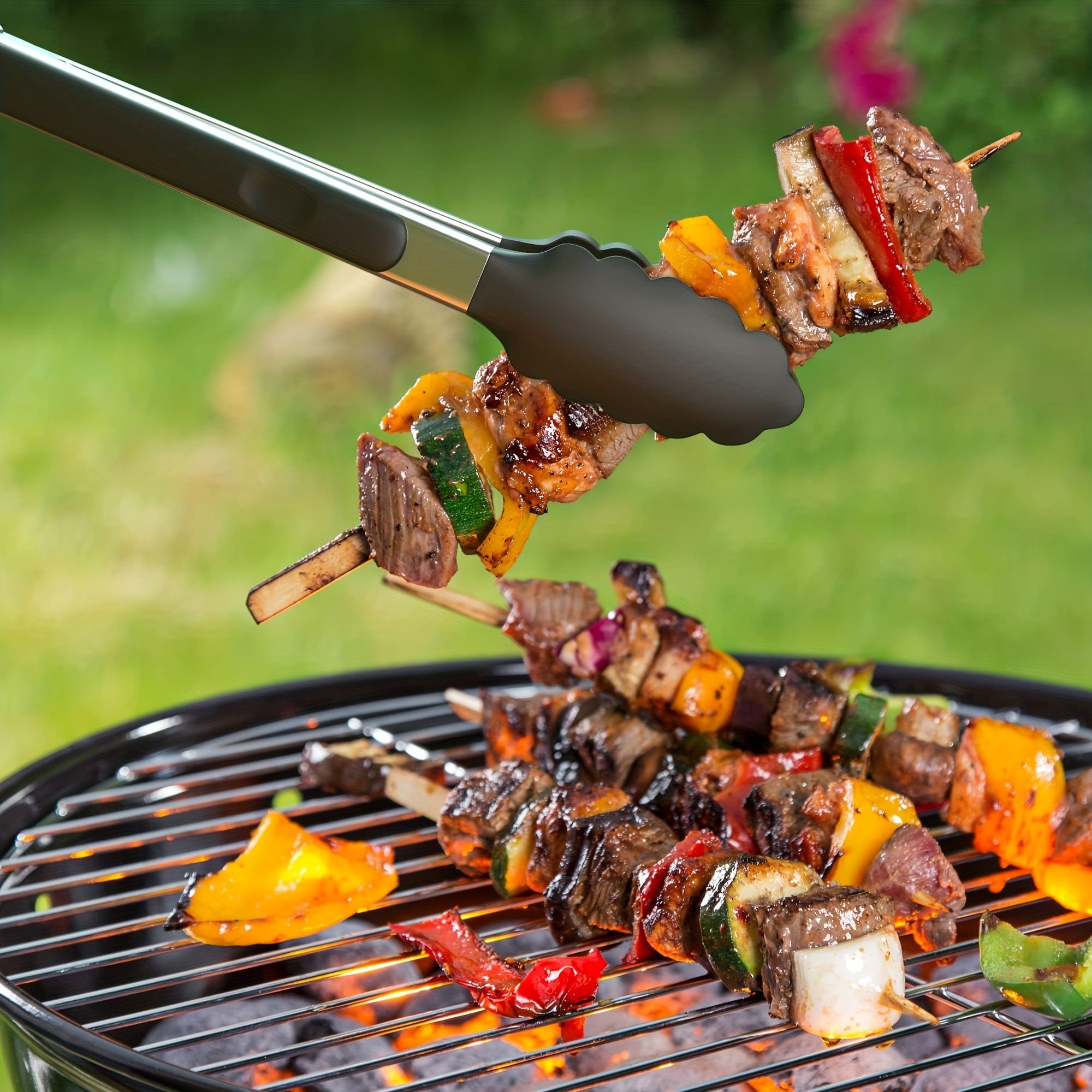 Klapka kuchenna ze stali nierdzewnej z czarnymi silikonowymi końcówkami Cuisine Pratique Polska