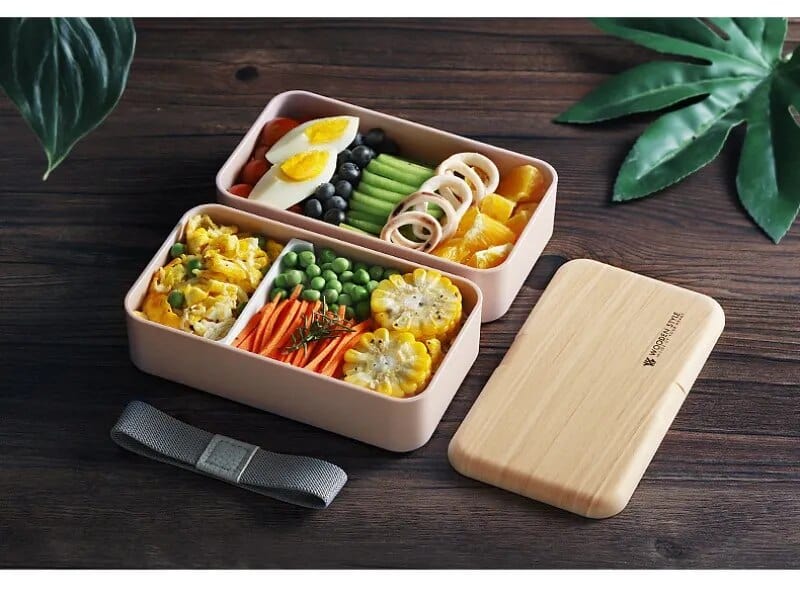 Klasyczne Bento z 2 przegrodami Cuisine Pratique Polska