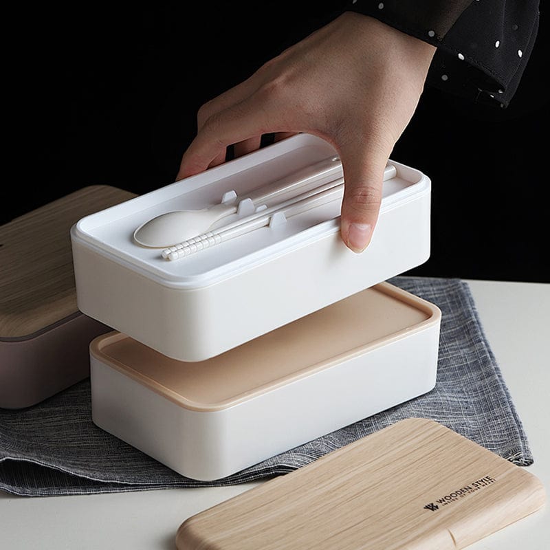 Klasyczne Bento z 2 przegrodami Cuisine Pratique Polska