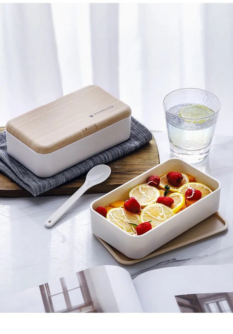 Klasyczne Bento z 2 przegrodami Cuisine Pratique Polska