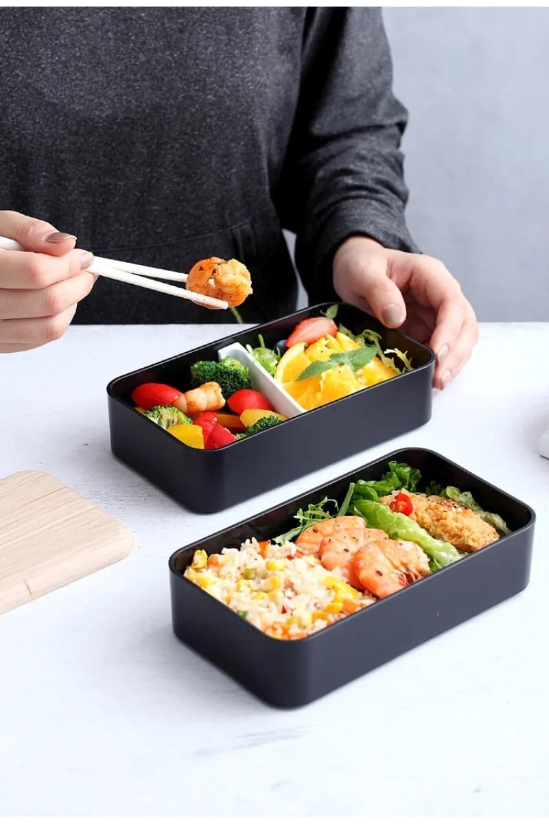 Klasyczne Bento z 2 przegrodami Cuisine Pratique Polska