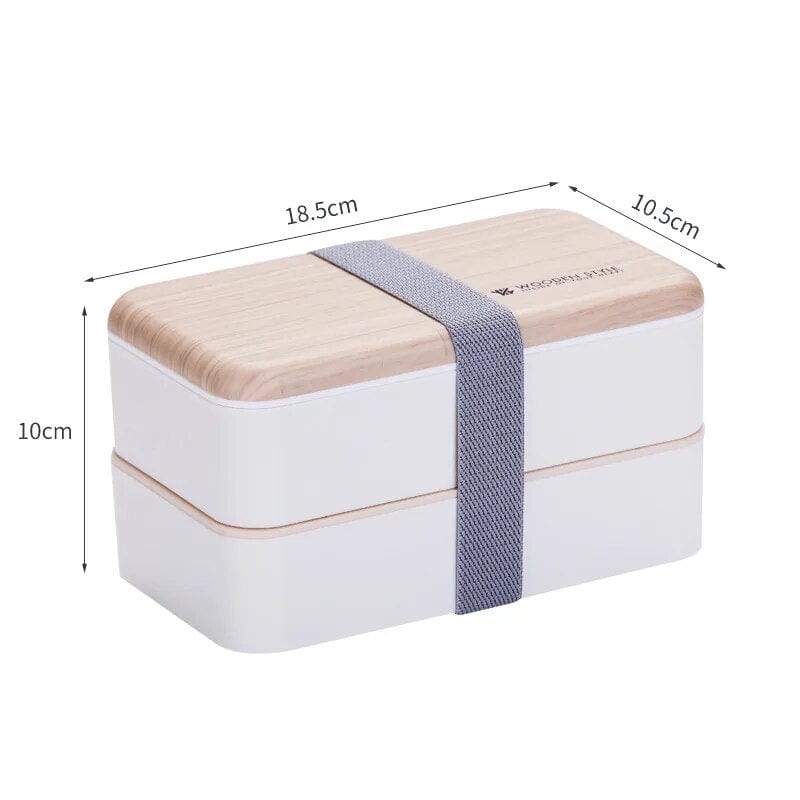 Klasyczne Bento z 2 przegrodami Cuisine Pratique Polska