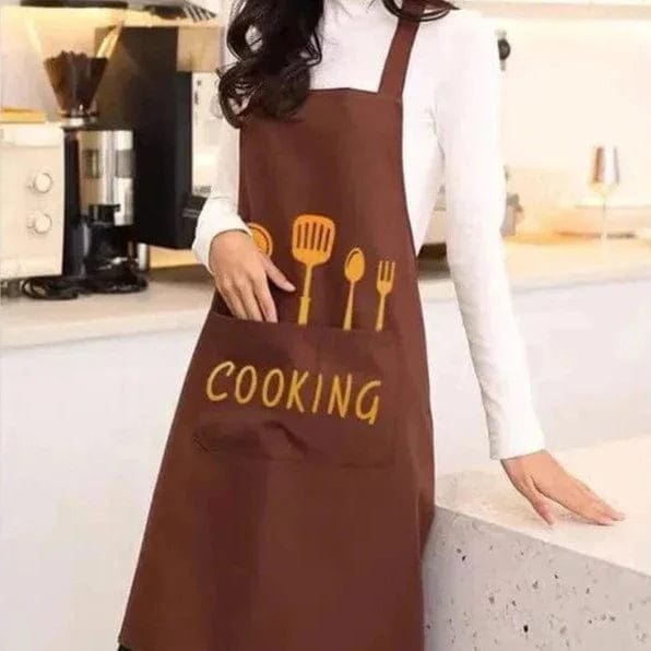 Klasyczny wodoodporny fartuch kuchenny "Cooking" z PVC Cuisine Pratique Polska