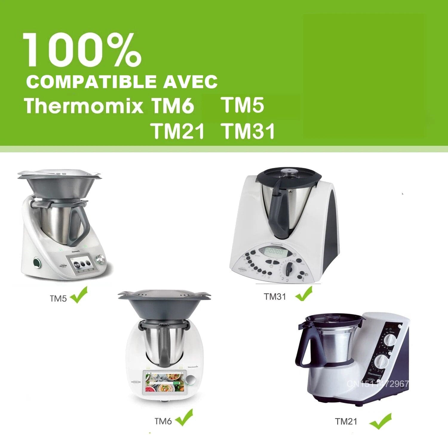 Klucz do uwalniania ciasta dla Thermomix Cuisine Pratique Polska
