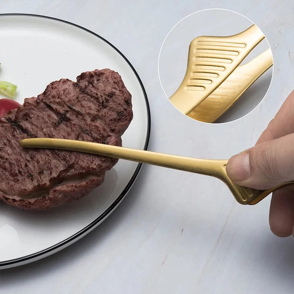 Koreańskie szczypce do grilla ze stali nierdzewnej - praktyczne i trwałe Cuisine Pratique Polska