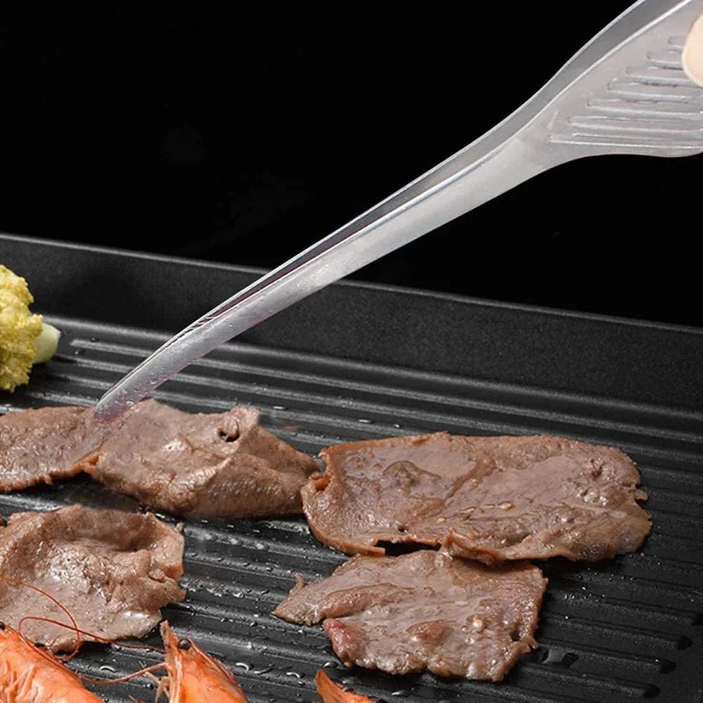 Koreańskie szczypce do grilla ze stali nierdzewnej - praktyczne i trwałe Cuisine Pratique Polska
