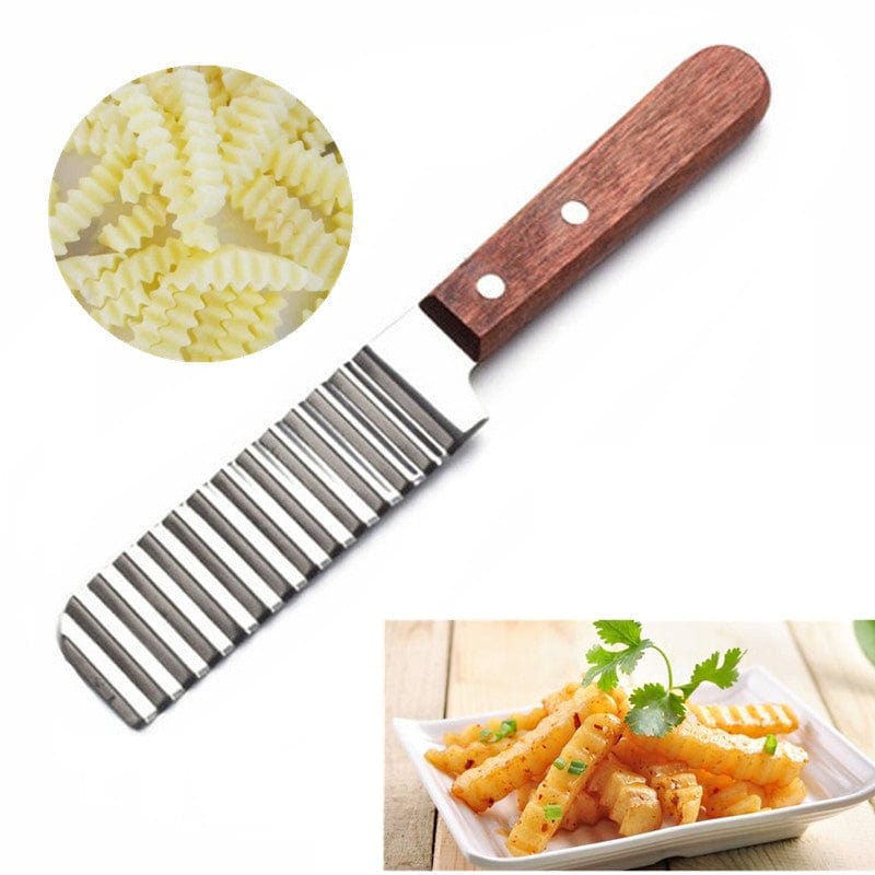 Krajalnica do frytek z karbowanym ostrzem ze stali nierdzewnej Tytuł domyślny Cuisine Pratique Polska