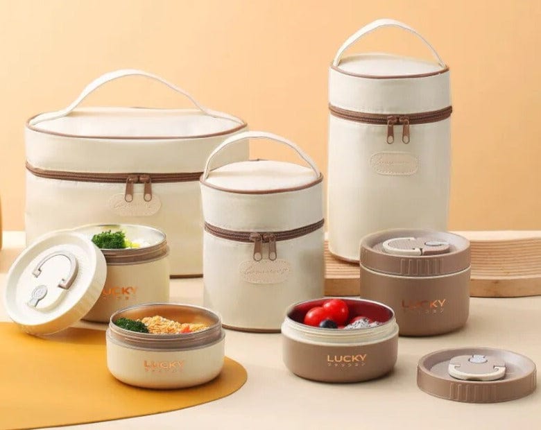 Lucky Japanese Bentos z torbą do przenoszenia Cuisine Pratique Polska