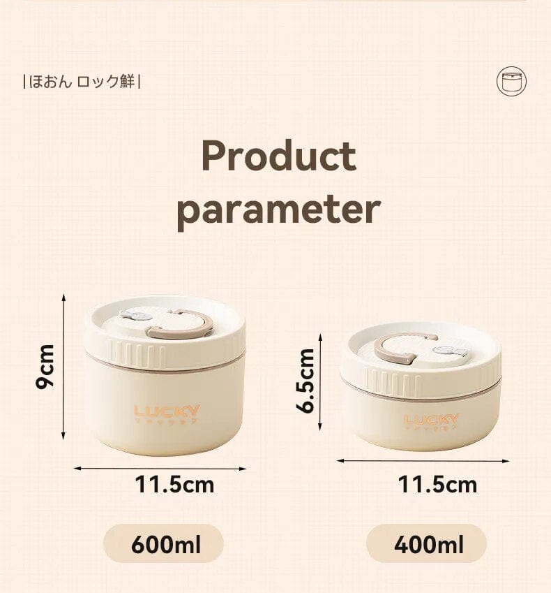 Lucky Japanese Bentos z torbą do przenoszenia Cuisine Pratique Polska