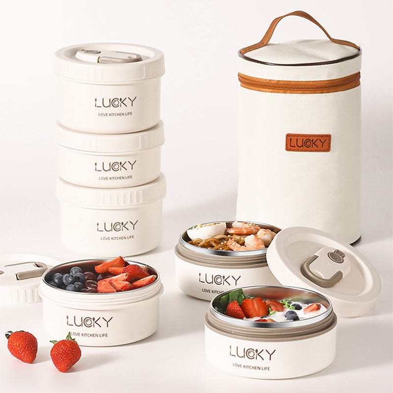 Lucky Japanese Bentos z torbą do przenoszenia Cuisine Pratique Polska