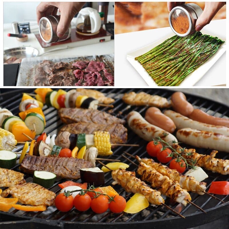 Metalowe słoiki do przechowywania przypraw Cuisine Pratique Polska