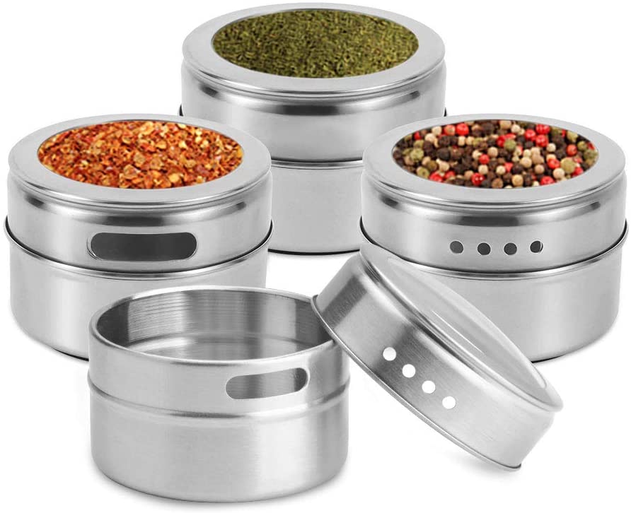 Metalowe słoiki do przechowywania przypraw Cuisine Pratique Polska