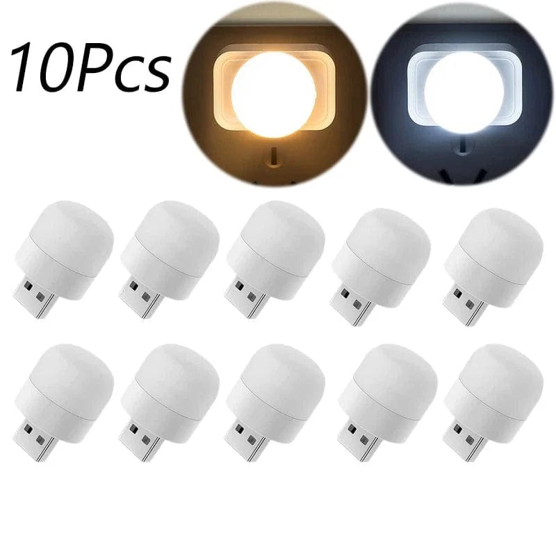 Mini lampka USB do czytania Ciepła biel Akumulator 1-10 szt. 10 sztuk mieszanych Cuisine Pratique Polska