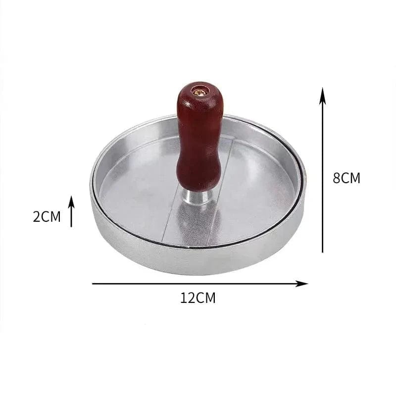 Nieprzywierająca prasa do burgerów z papierem do pieczenia Czerwony Cuisine Pratique Polska