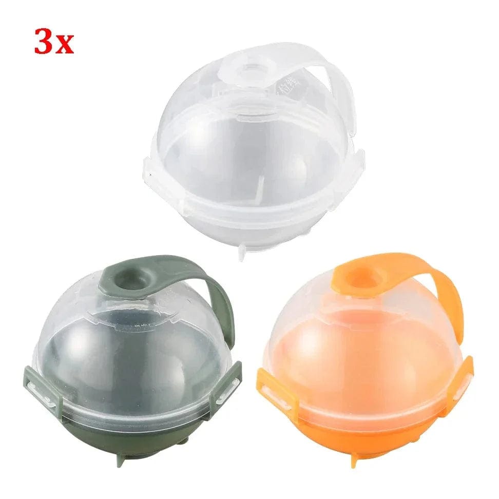 Okrągła foremka na kostki lodu do wszystkich napojów 3 formy każdego koloru Cuisine Pratique Polska