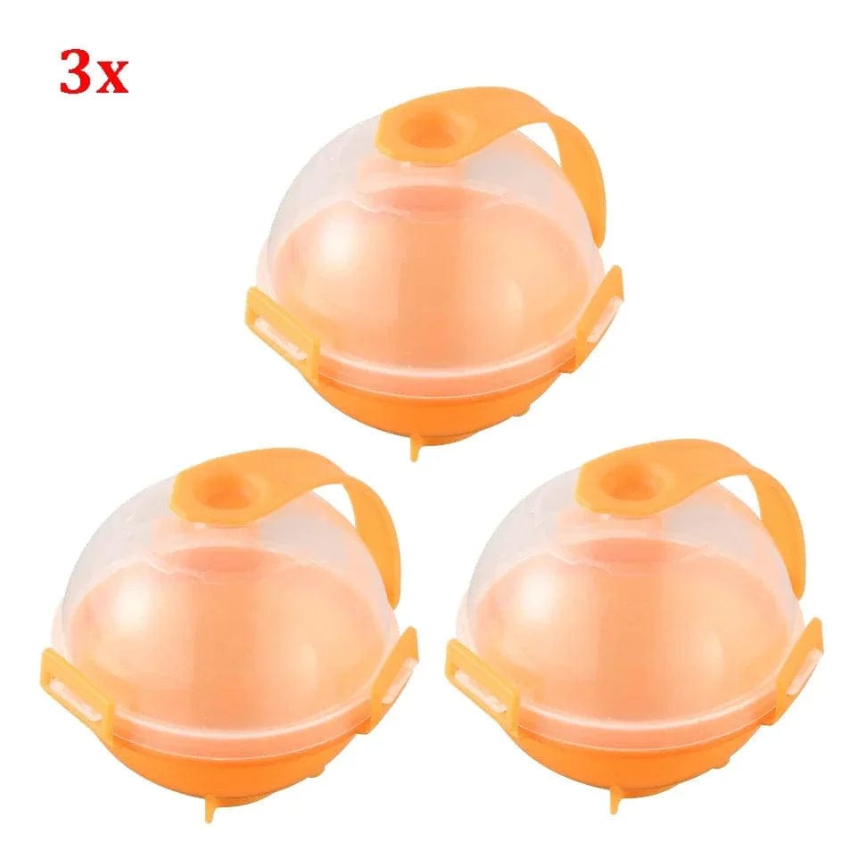 Okrągła foremka na kostki lodu do wszystkich napojów 3 pomarańczowe małże Cuisine Pratique Polska