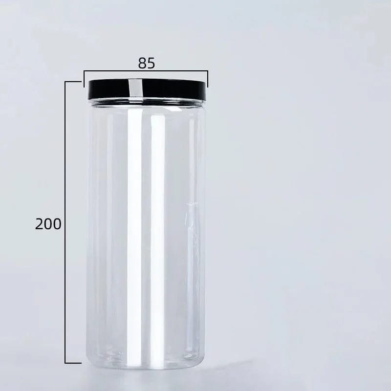 Okrągłe pudełko do przechowywania żywności z czarną pokrywką 1100 ml Cuisine Pratique Polska