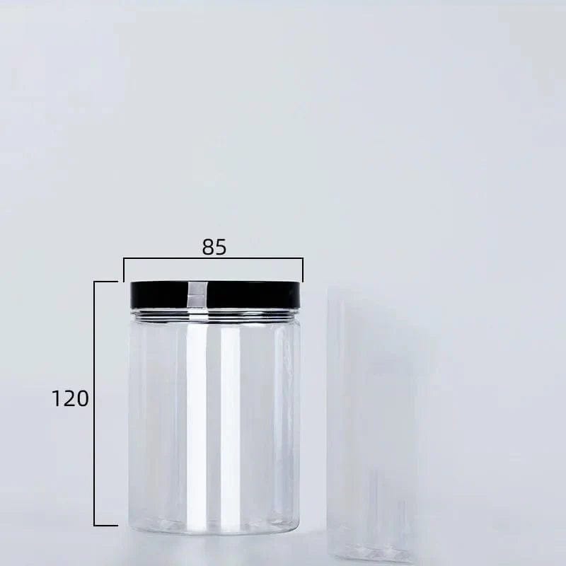 Okrągłe pudełko do przechowywania żywności z czarną pokrywką 350 ml Cuisine Pratique Polska