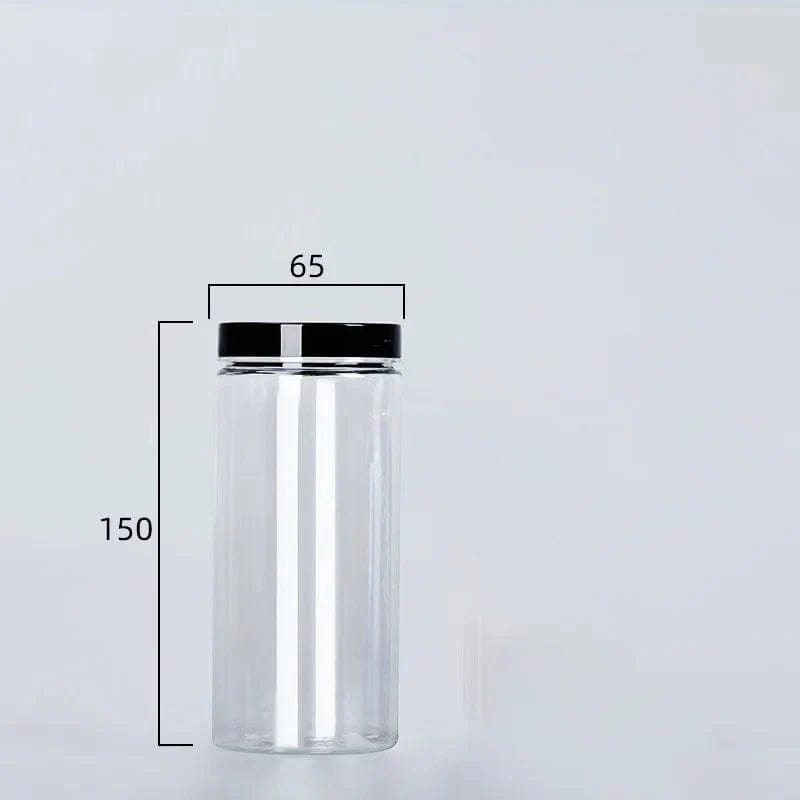 Okrągłe pudełko do przechowywania żywności z czarną pokrywką 440 ml Cuisine Pratique Polska