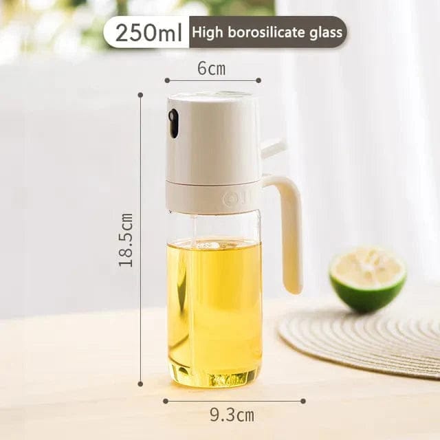 Olej w sprayu ze szkła borokrzemianowego 250ml Biały Cuisine Pratique Polska