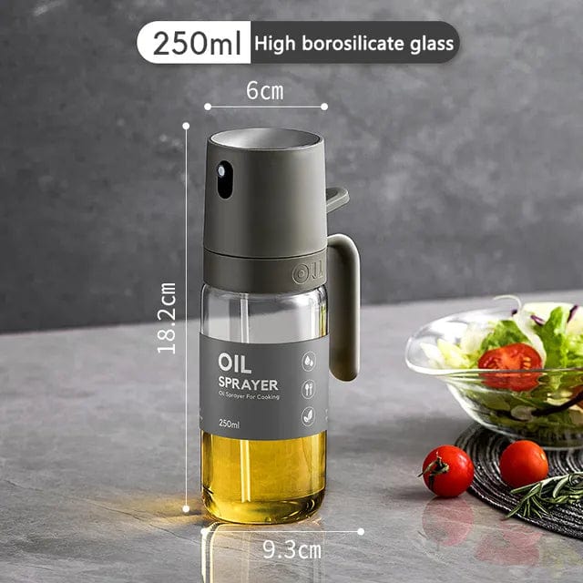 Olej w sprayu ze szkła borokrzemianowego 250ml Czarny Cuisine Pratique Polska